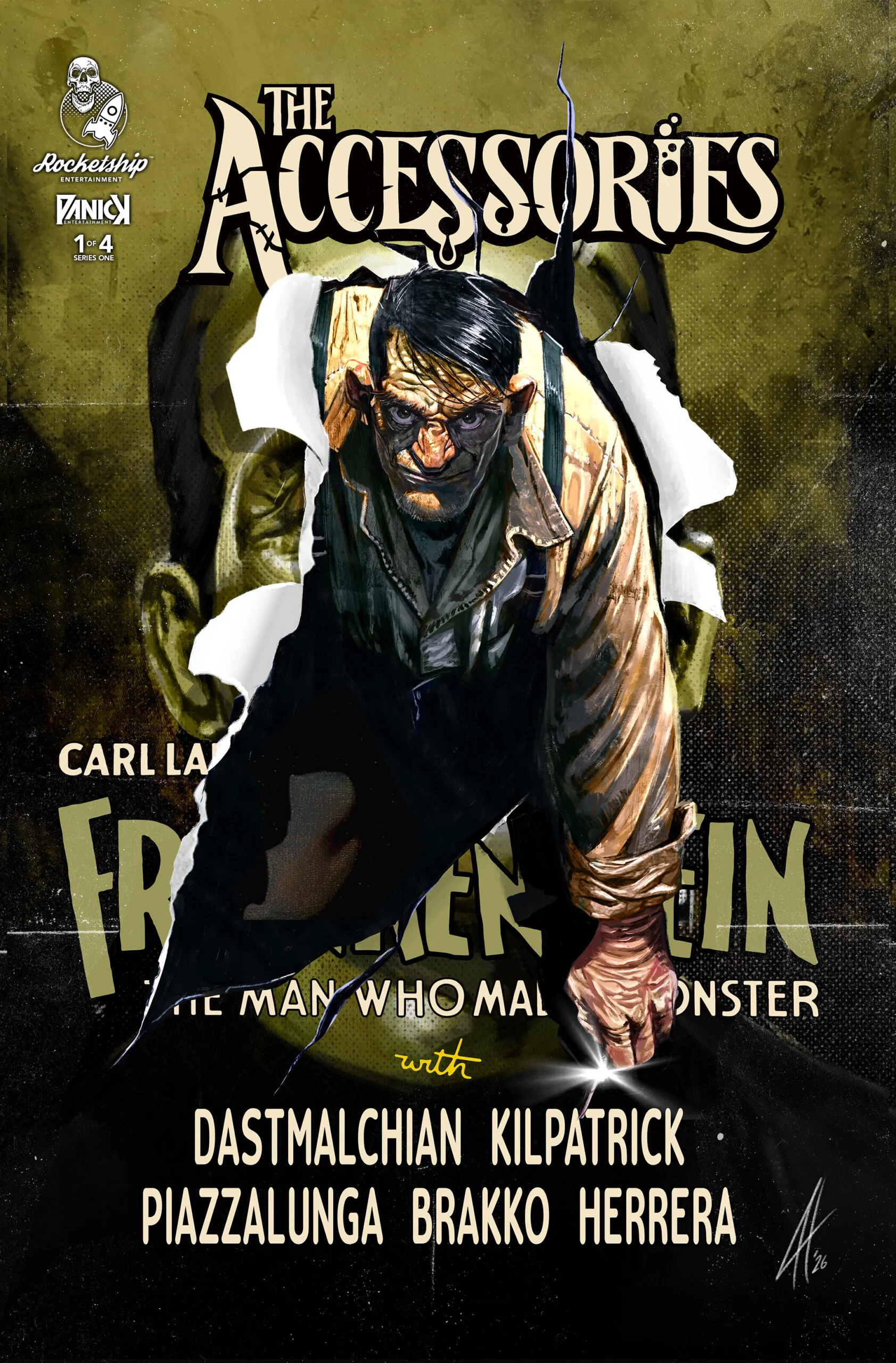THE ACCESSORIES #1 hits shelves in August. (Credit: PANICK Entertainment)