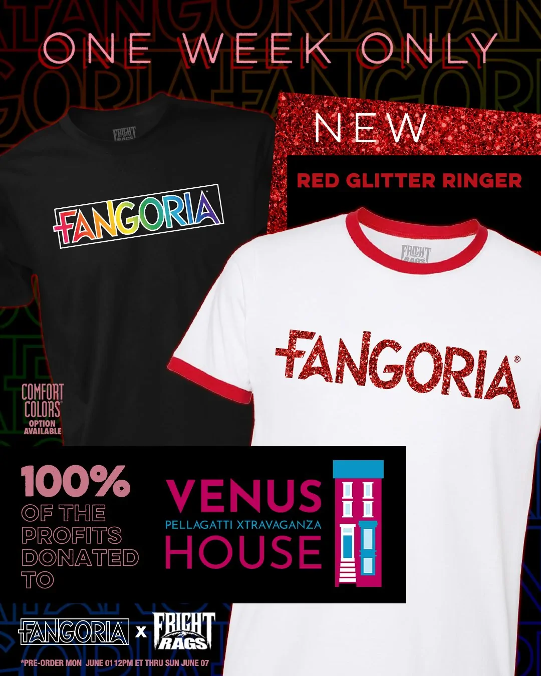 Get your hands on this year's shirt now! (Credit: Fright-Rags)