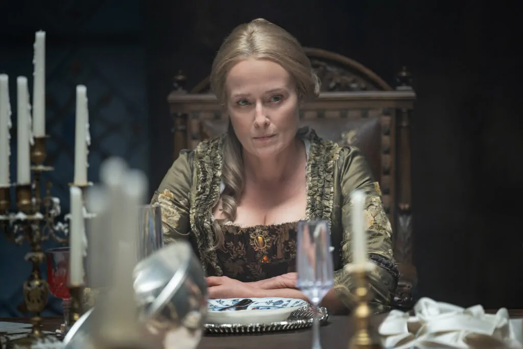 Interview With The Vampire Jennifer Ehle as Gabriella - THE VAMPIRE LESTAT (Credit: Sophie Giraud/AMC)