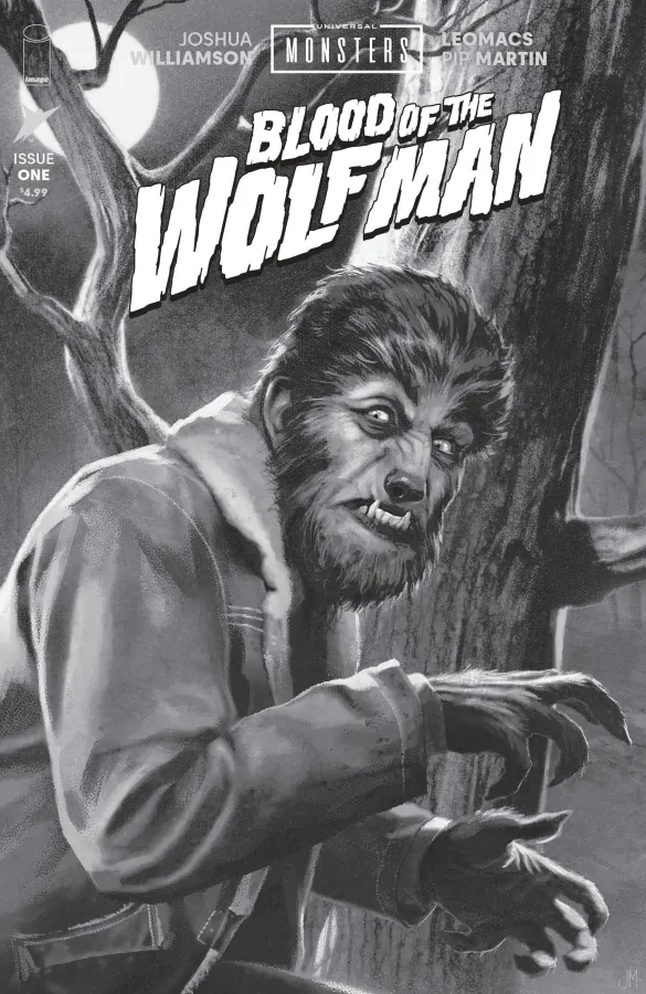 Blood of the Wolf Man #1cover art