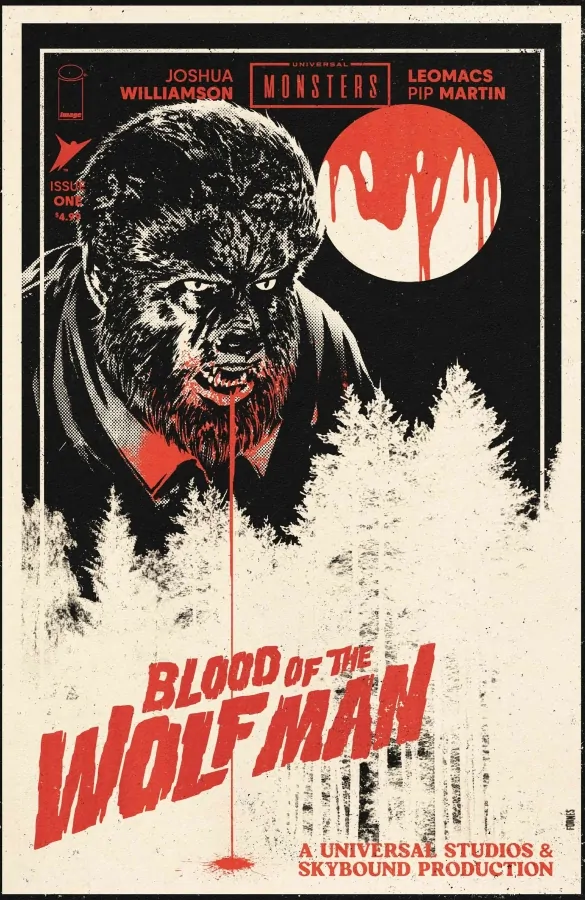 Blood of the Wolf Man #1cover art