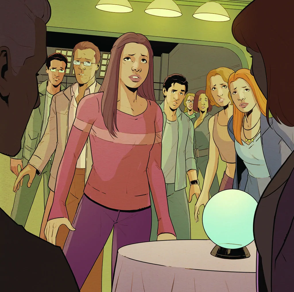 Page from Buffy 1 Stephen Byrne Art Lee Loughridge Colors copy