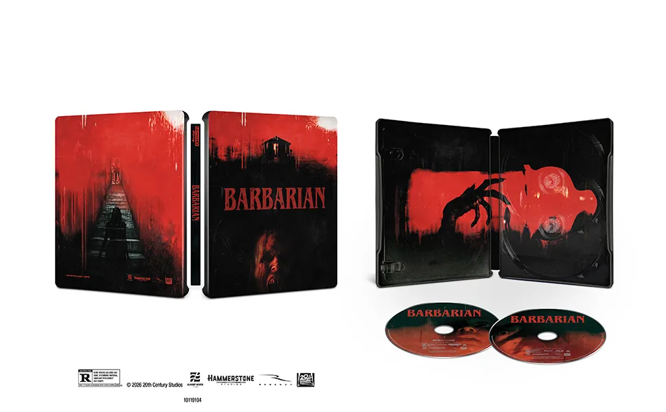 Barbarian (4K UHD + Blu-ray + Digital Combo SteelBook) - 20th Century Studios