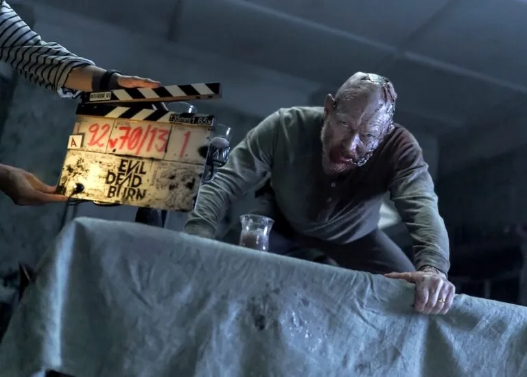 Go Behind The Scenes With EVIL DEAD BURN’s F*cked Up Family In Exclusive Clip