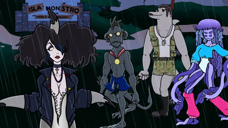 new adult animated genre feature ISLA MONSTRO