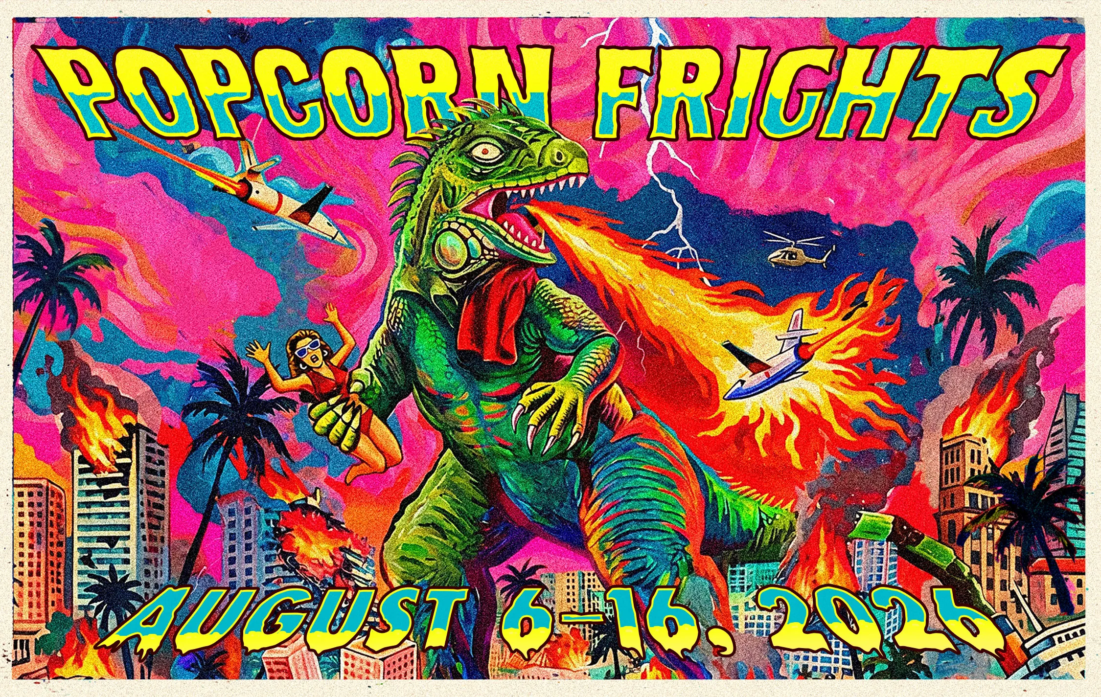 Popcorn Frights takes place from August 6-16 in Miami