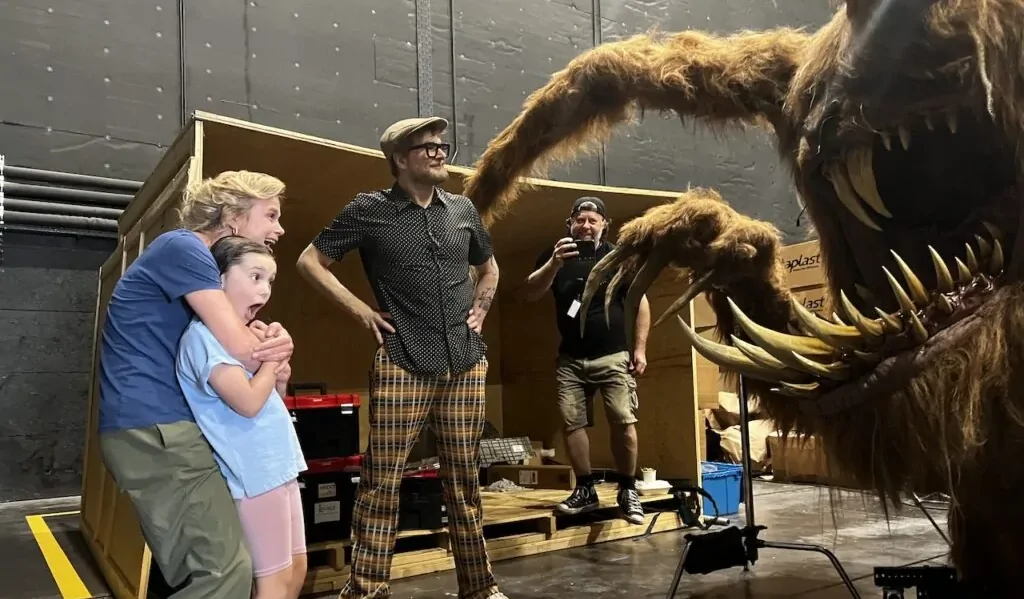 Bryan Fuller on set of DUST BUNNY (Credit: Roadside Attractions)