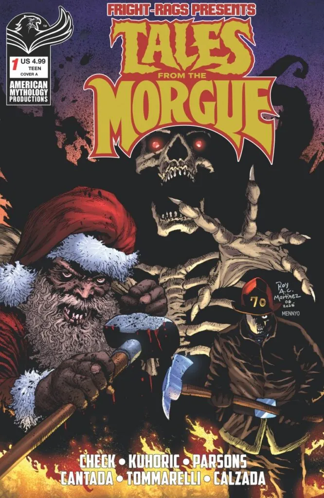 new horror comics to read in october FRIGHT RAGS PRESENTS: TALES FROM THE MORGUE