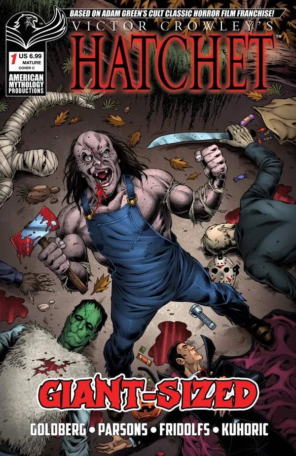 new horror comics to read in october GIANT SIZED HATCHET HALLOWEEN