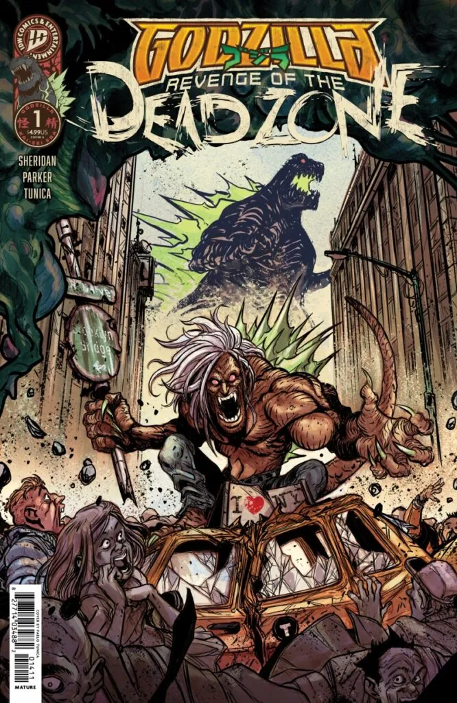 new horror comics to read in october GODZILLA: ESCAPE THE DEAD ZONE