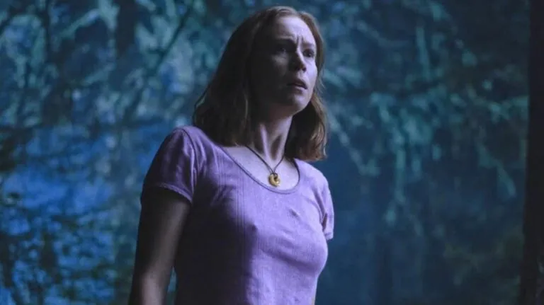 Hannah Einbinder as Kris Williams in Teenage Sex and Death at Camp Miasma
