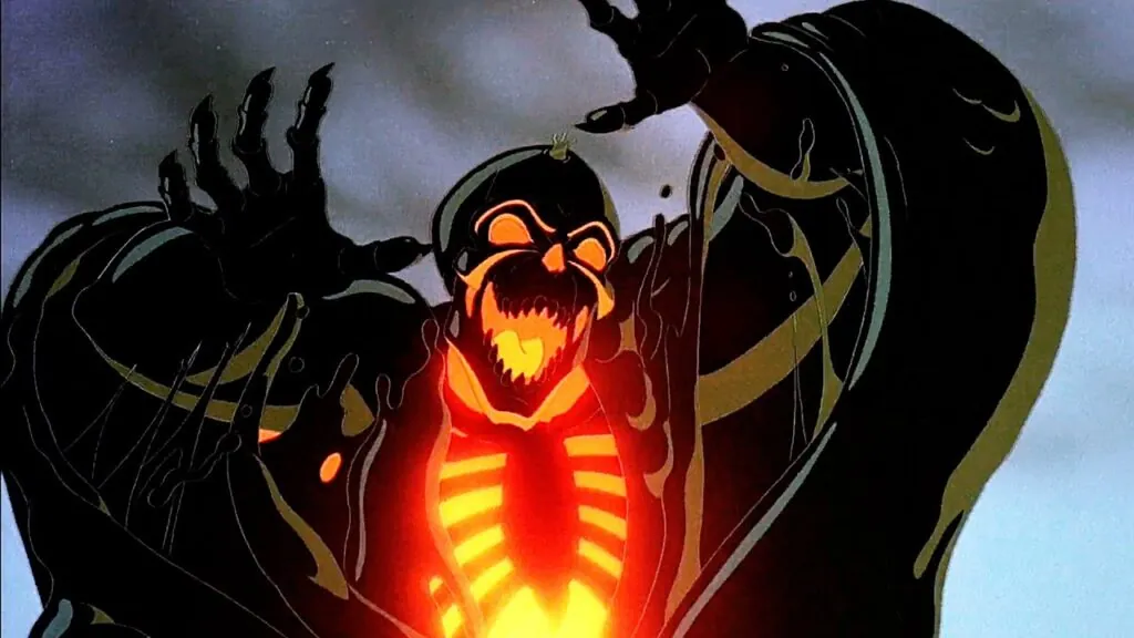 Tim Curry as Hexxus in FERNGULLY: THE LAST RAINFOREST