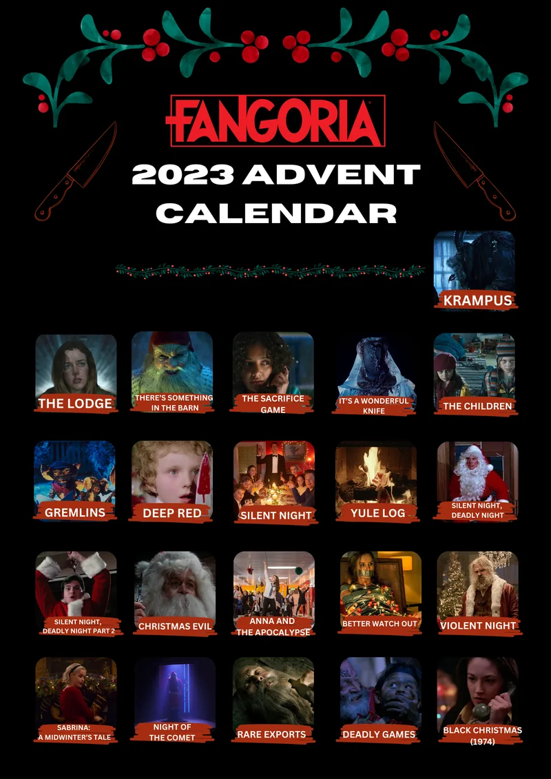 Fango 2023 Advent Calendar 25 Black Christmas
