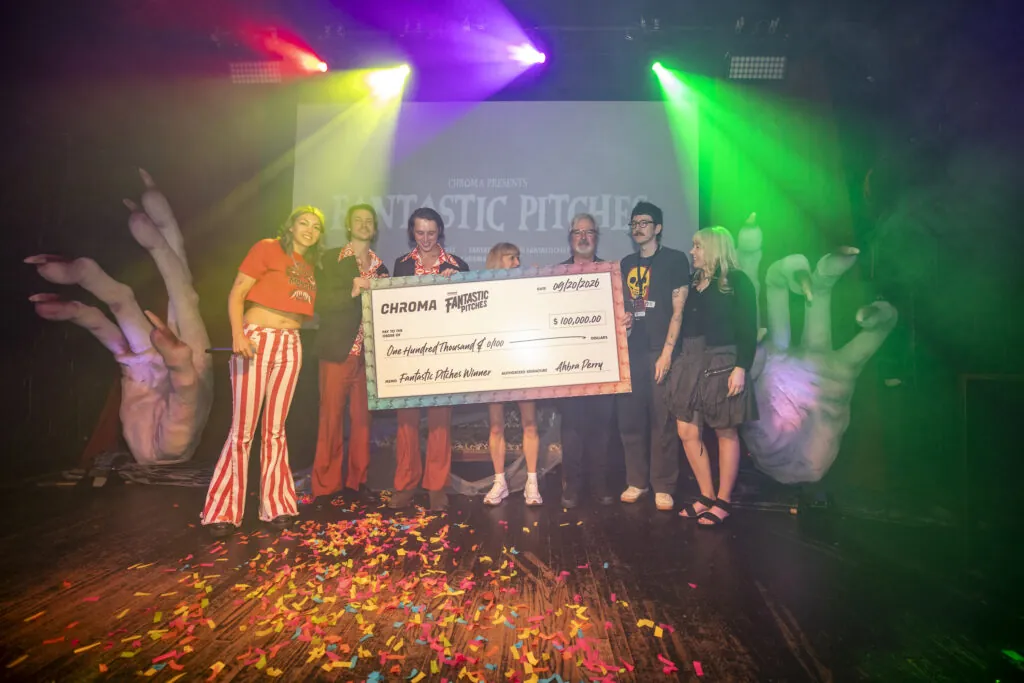 The winners of Fantastic Pitches 2026. (Credit: Arnold Wells)