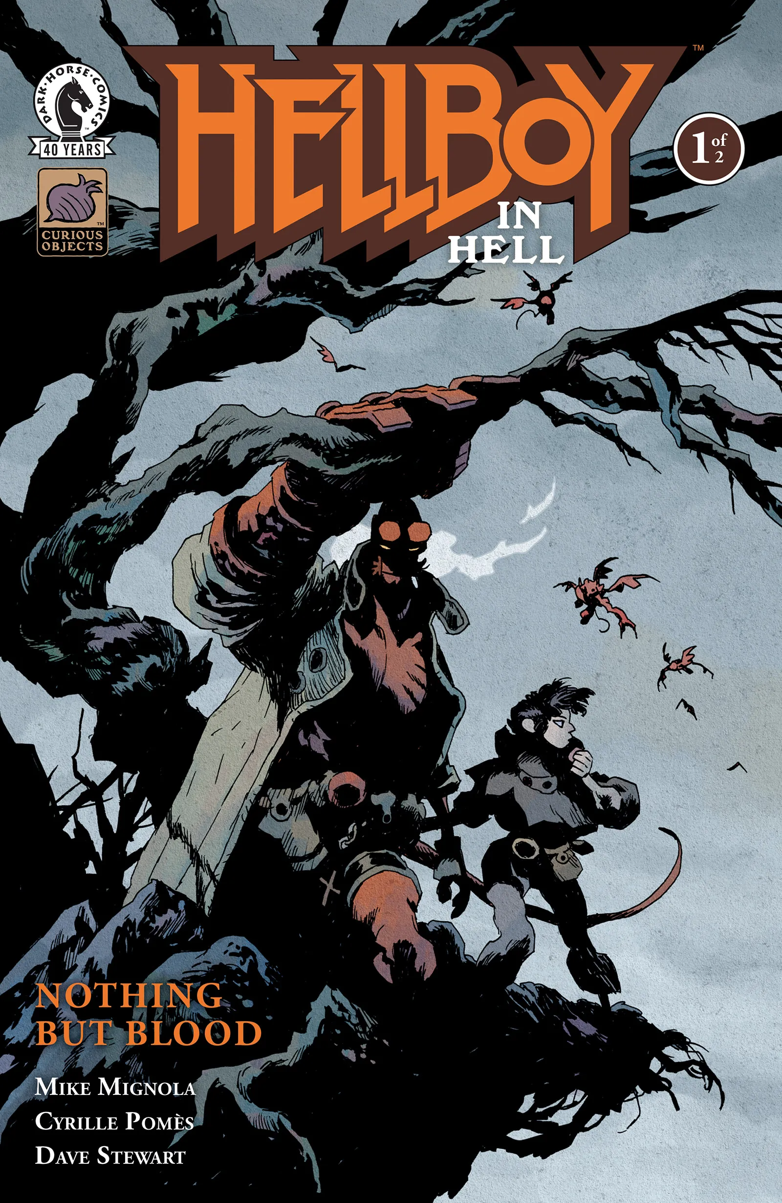 Hellboy in Hell: Nothing But Blood cover art