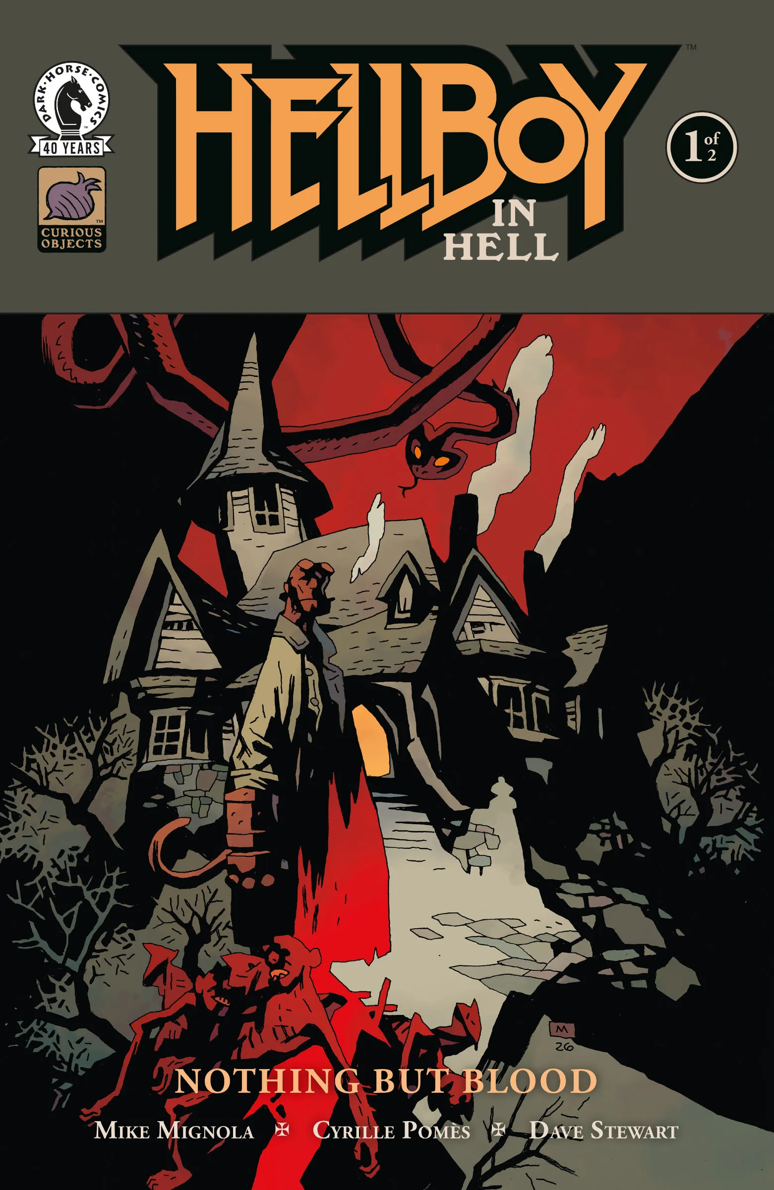 Hellboy in Hell: Nothing But Blood cover art