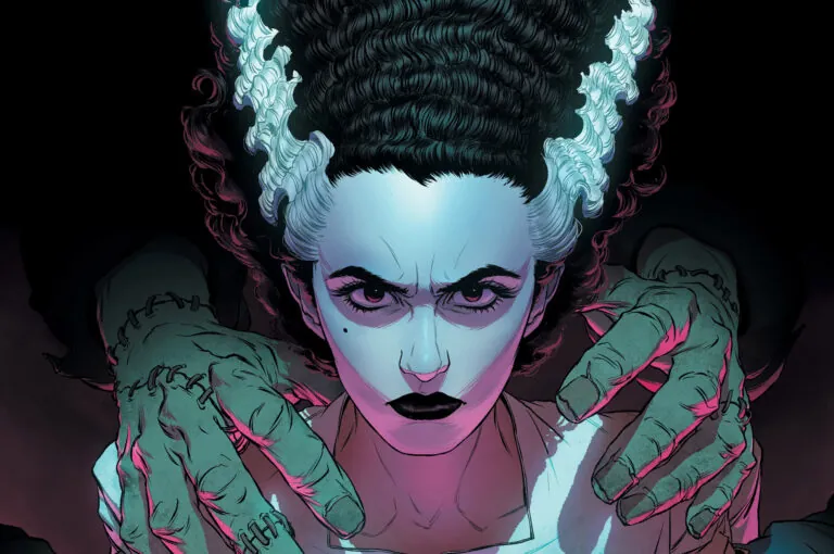 The Bride of Frankenstein Cover by Kelly Thompson and Mattia De Iulis. (Credit: Image Comics)