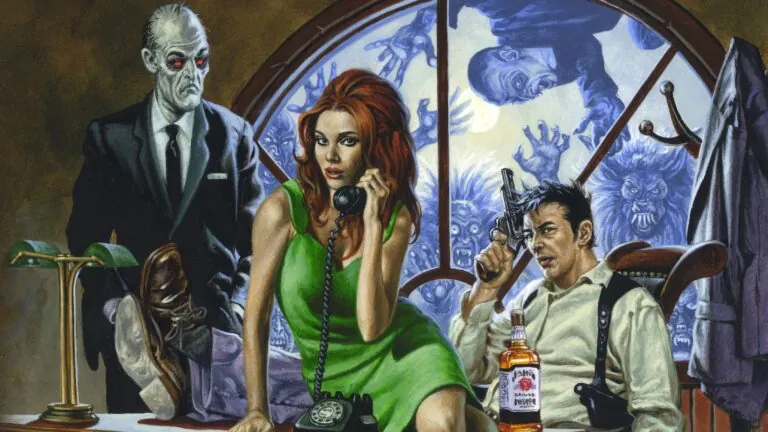 Cal Mcdonald: Plague of Evil and Other Stories cover art cropped