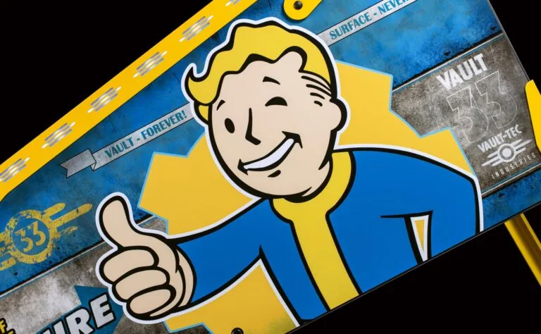 FALLOUT pinball sends players directly into the vault. (Credit: Stern Pinball)