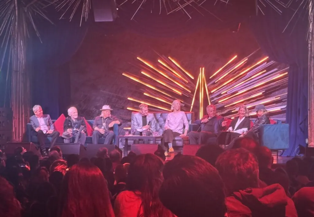The cast and creatives of TWIN PEAKS: Conversations with the Stars. (Credit: Ben Jackson)