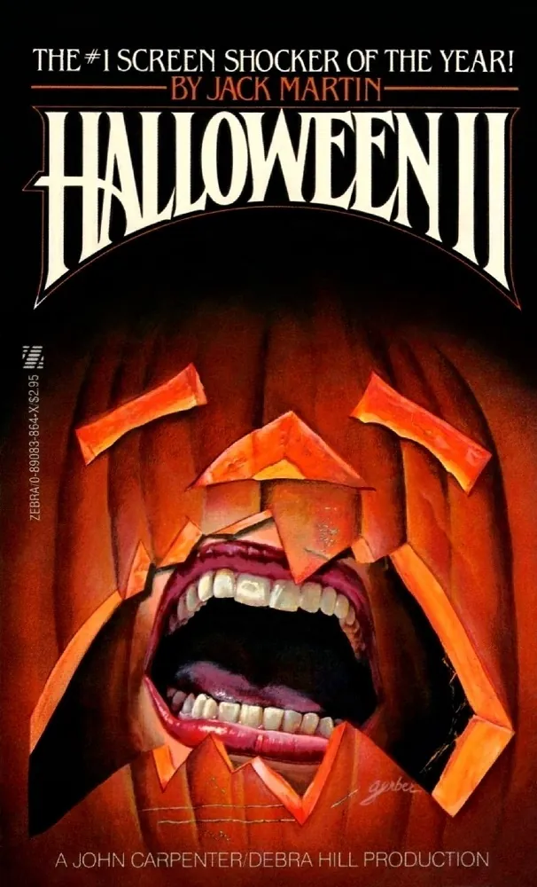 HALLOWEEN II Novelization Cover. (Credit: Zebra)