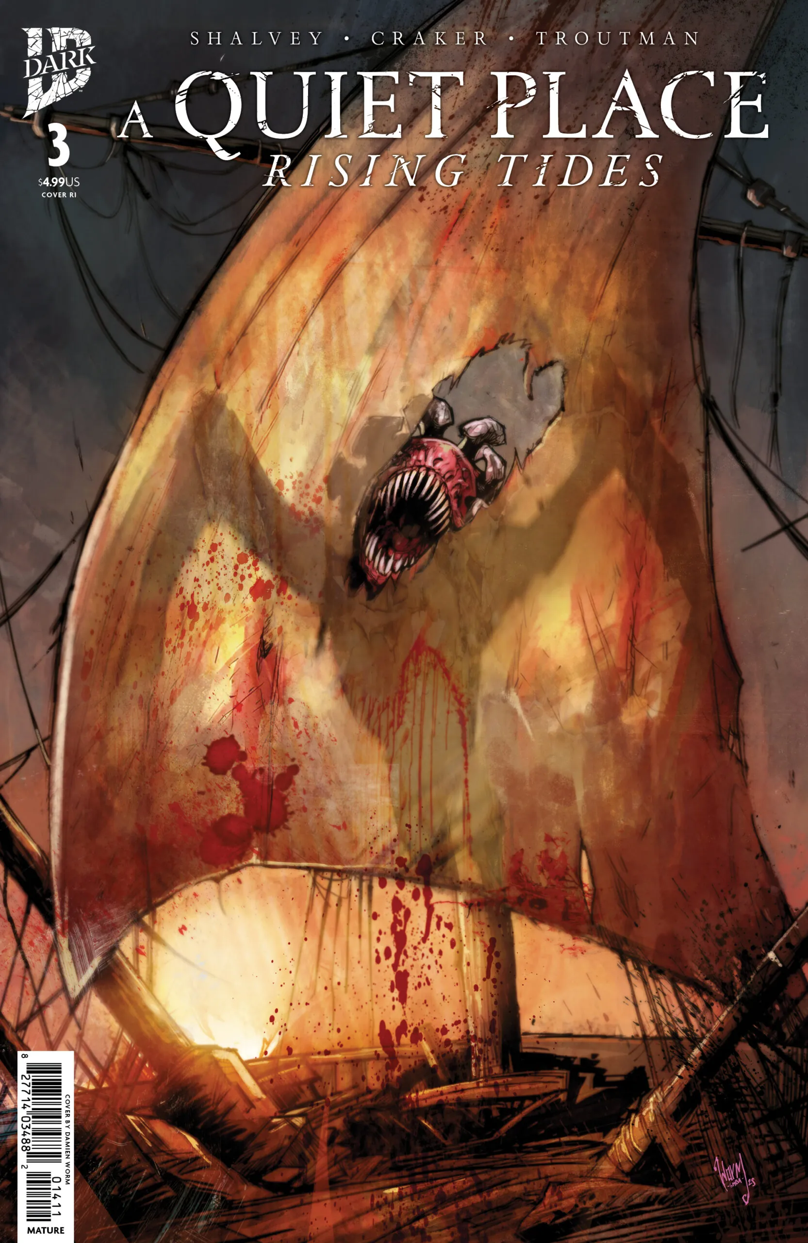 A Quiet Place: Rising Tides #3 cover art