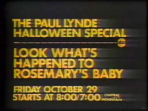 THE PAUL LYNDE HALLOWEEN SPECIAL. (Credit: ABC)