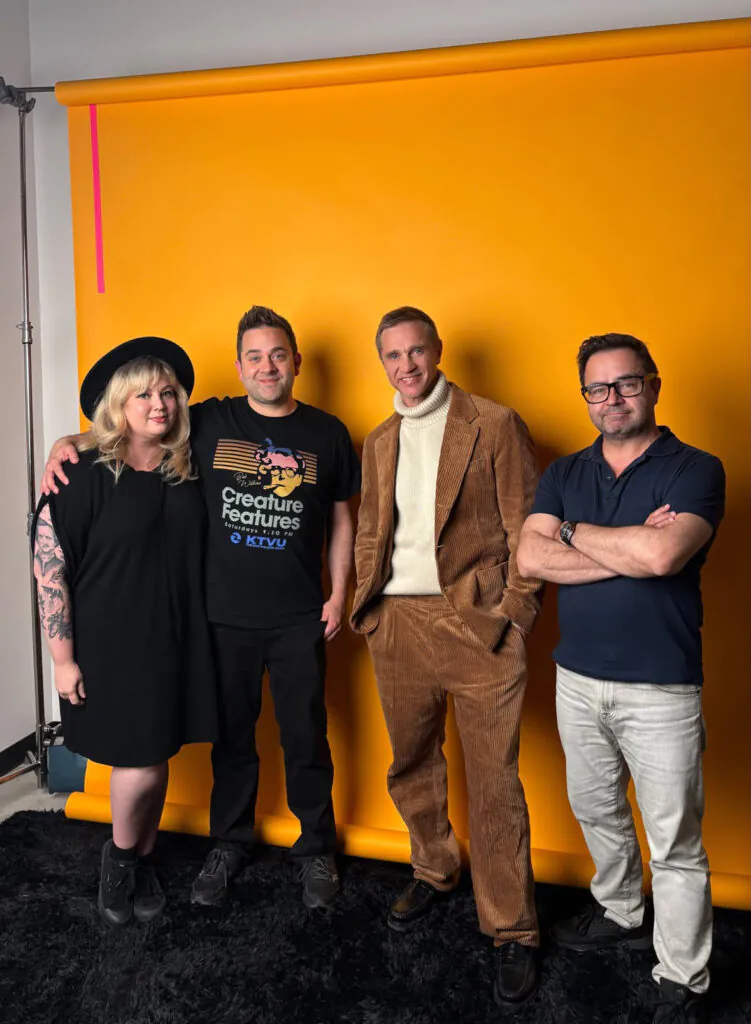 Amanda Grace Collins, Michael Varrati, Devon Sawa, and Phil Nobile Jr.