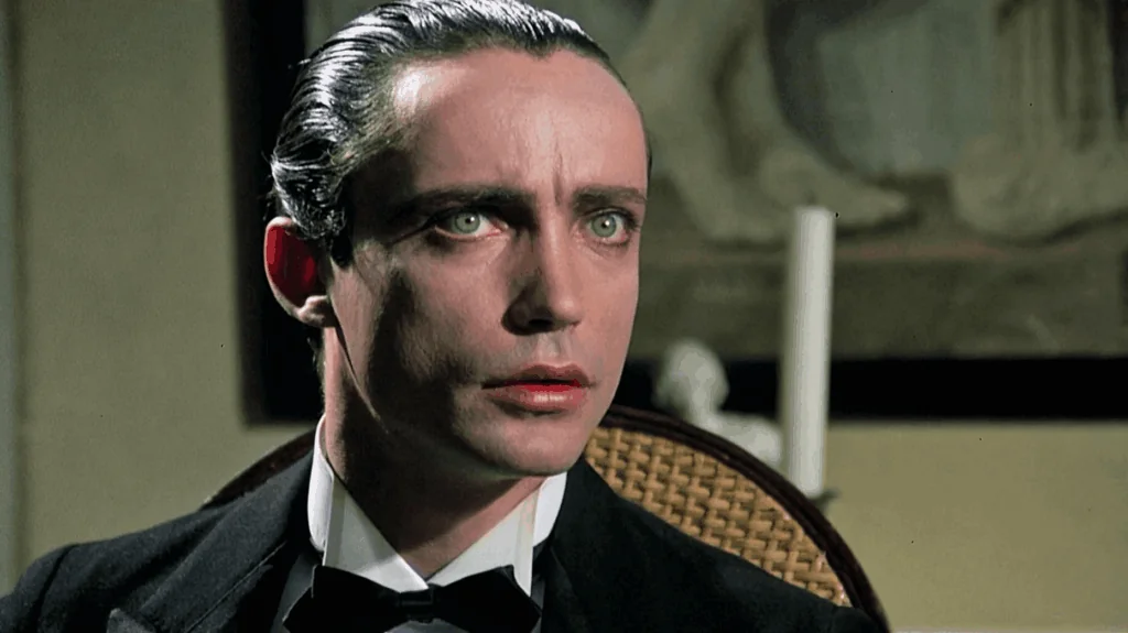 Udo Kier in BLOOD FOR DRACULA. (Credit: Euro International Film)