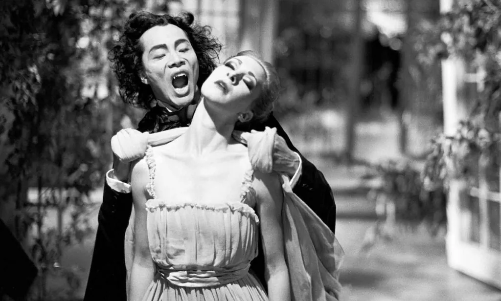Zhang Wei-Qiang in DRACULA: PAGES FROM A VIRGIN'S DIARY. (Credit: CBC)