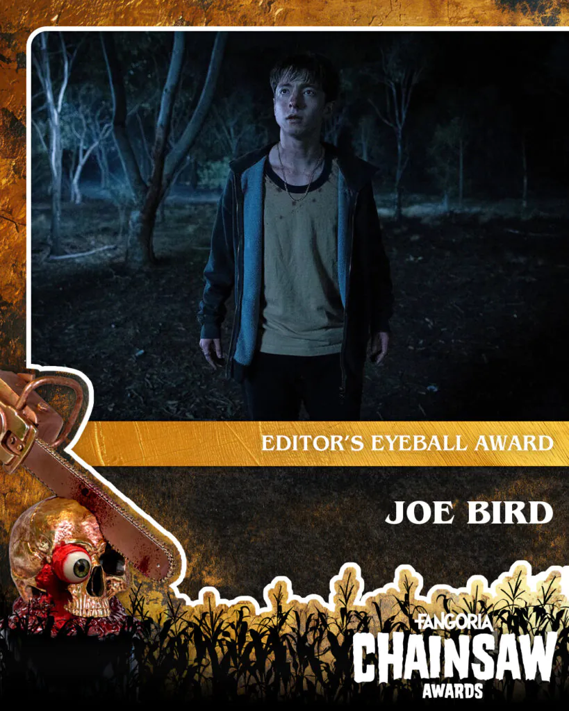 EDITOR'S EYEBALL AWARD: Joe Bird