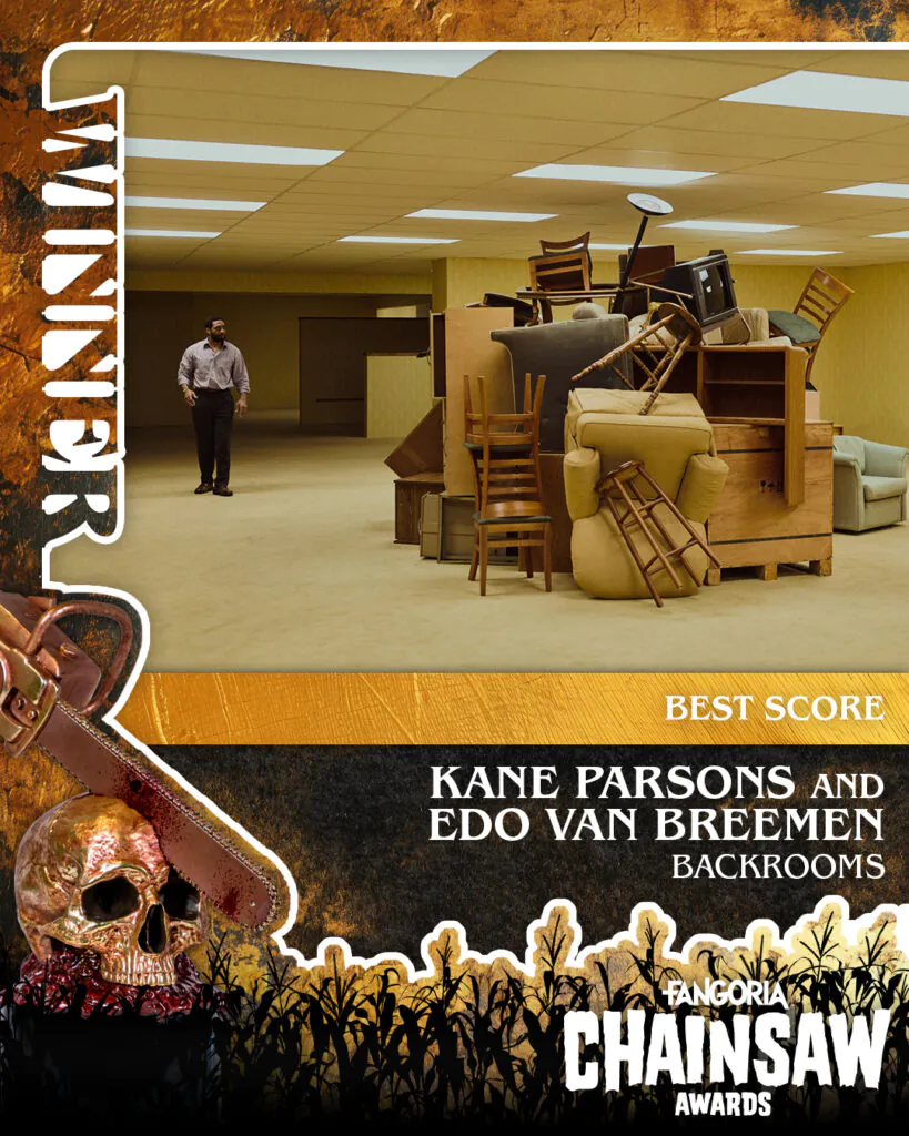 BEST SCORE: Kane Parsons and Edo Van Breemen, Backrooms