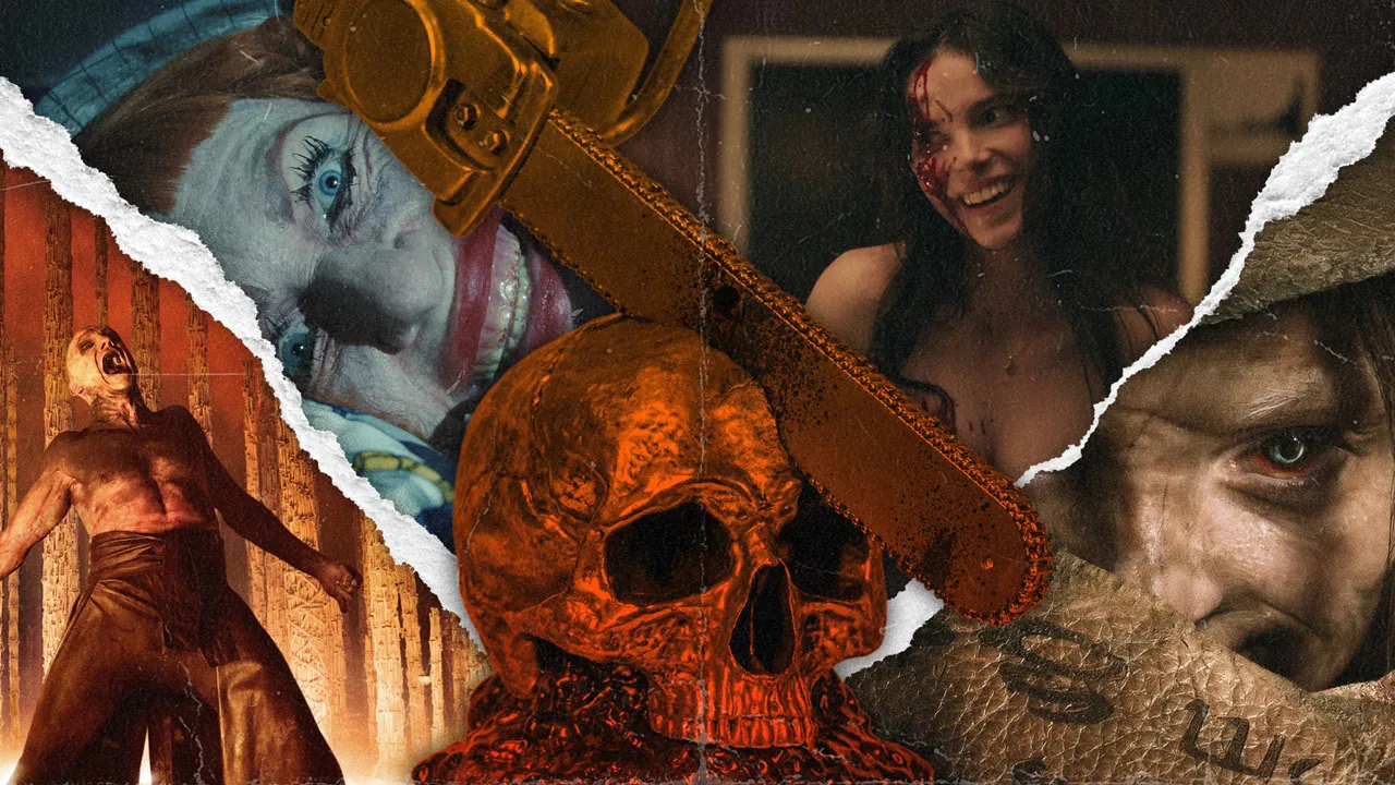 FANGORIA Chainsaw Awards 2026 Best Kill Article Collage featuring poster art for top nominees