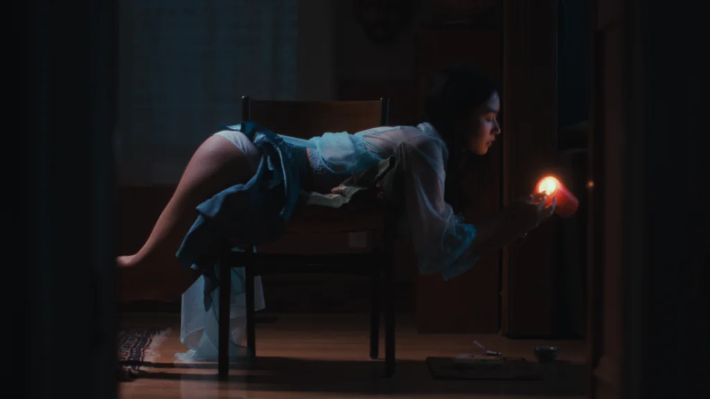 SPANKED BY A GHOST. (Credit: Katelyn Douglass)