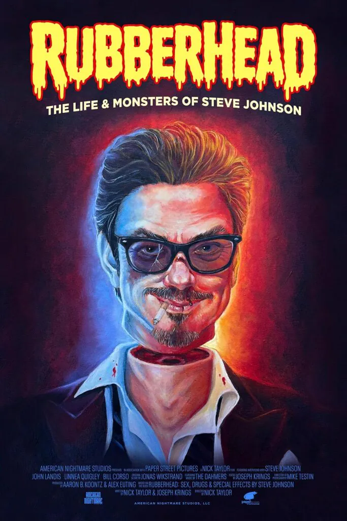 RUBBERHEAD: THE LIFE & MONSTERS OF STEVE JOHNSON. (Credit: Paper Street Pictures)