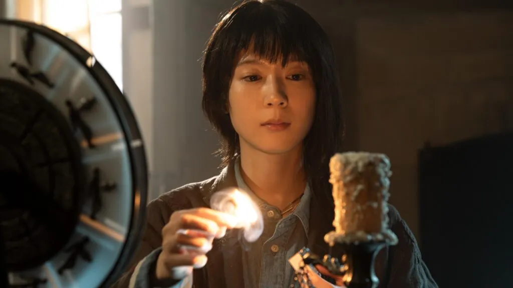 Moeka Hoshi in NEVER AFTER DARK. (Credit: Magnolia Pictures)