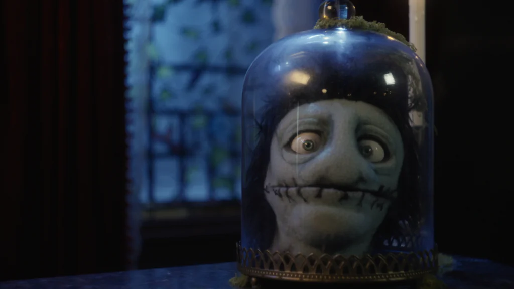 Mortimer Dustworth in YOUR DEAREST, DARKEST FRIEND WITH TED RAIMI. (Credit: Screambox)