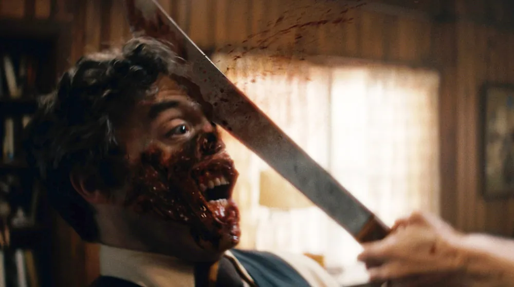 Aaron Serotsky in CRYSTAL LAKE. (Credit: Peacock)