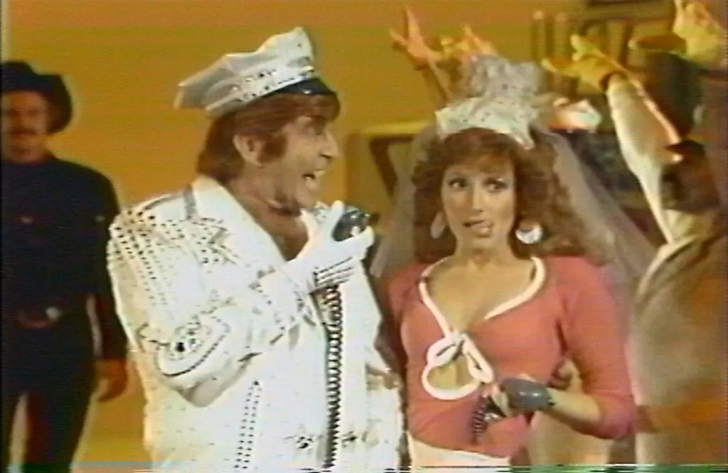 Roz Kelly in THE PAUL LYNDE HALLOWEEN SPECIAL. (Credit: ABC)
