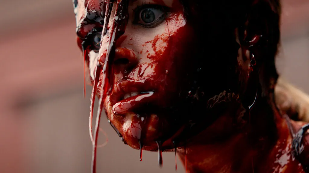 Neil Patrick Harris and Lulu Wilson in THE WRATH OF BECKY. (Credit: Quiver Distribution)