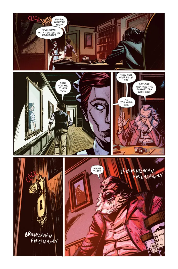 THE HEIR page 2. (Credit: Mad Cave Studios)