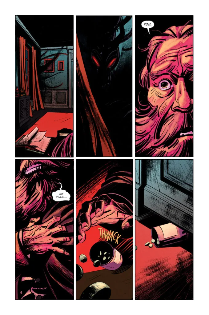THE HEIR page 3. (Credit: Mad Cave Studios)