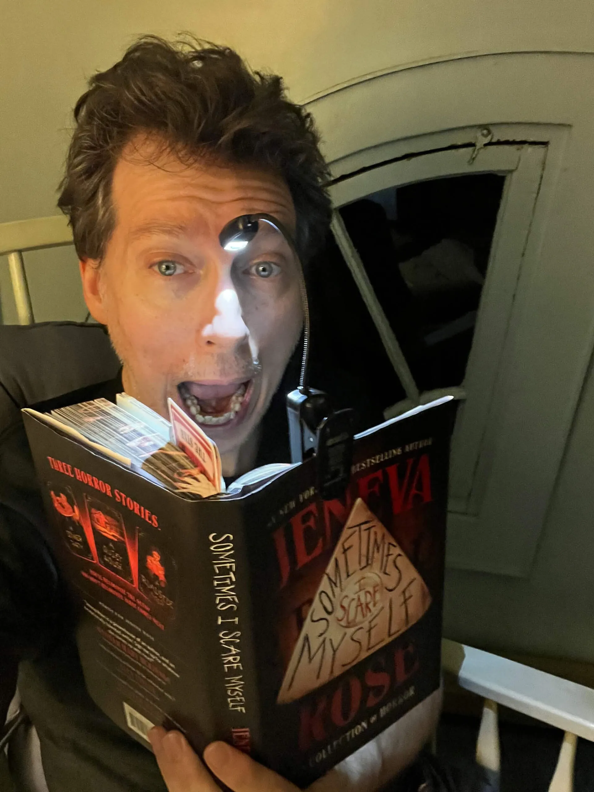 EVIL SUBLET Director and Fango Book Club member Allan Piper reads Jeneva Rose's SOMETIMES I SCARE MYSELF.