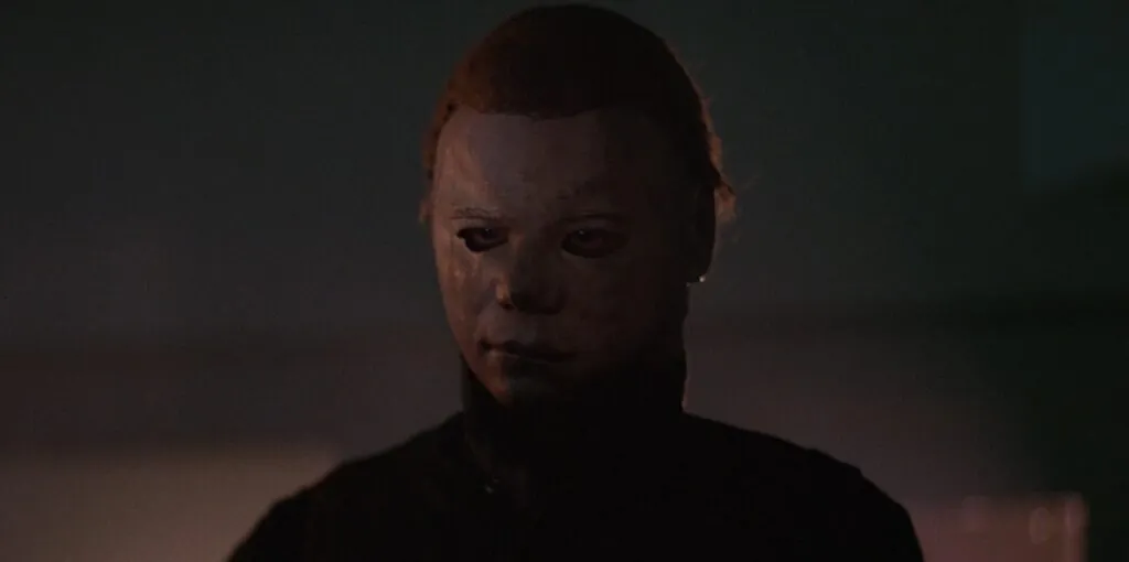 Dick Warlock in HALLOWEEN II. (Credit: Universal Pictures)