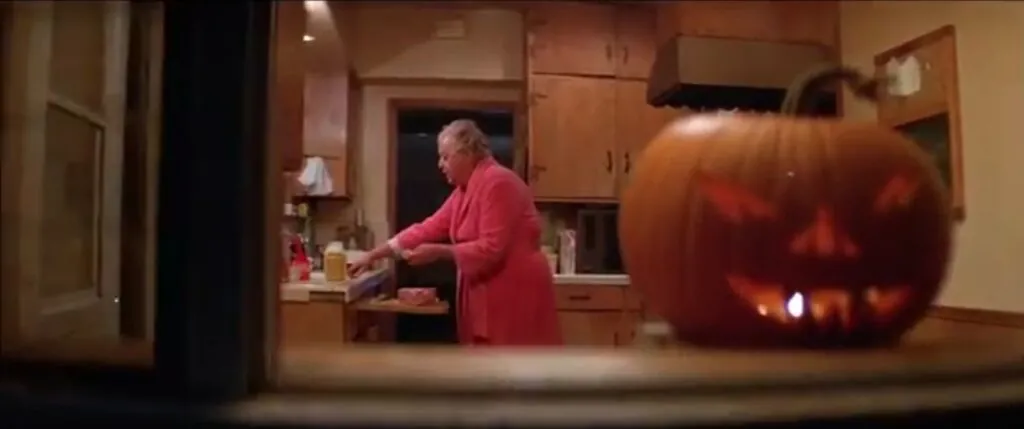 Lucille Benson in HALLOWEEN II. (Credit: Universal Pictures)