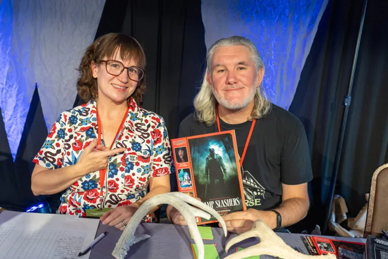 Meredith Borders and Brian Collins. (Credit: Nicko Ferguson / Telluride Horror Show)