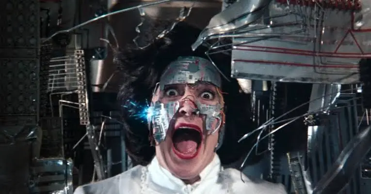Annie Ross in SUPERMAN III. (Credit: Columbia-EMI-Warner Distributors)