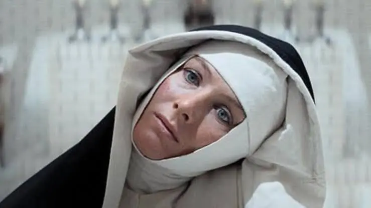 Vanessa Redgrave in THE DEVILS. (Credit: Warner Bros.)