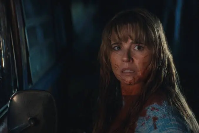 Linda Cardellini in CRYSTAL LAKE. (Credit: Peacock)