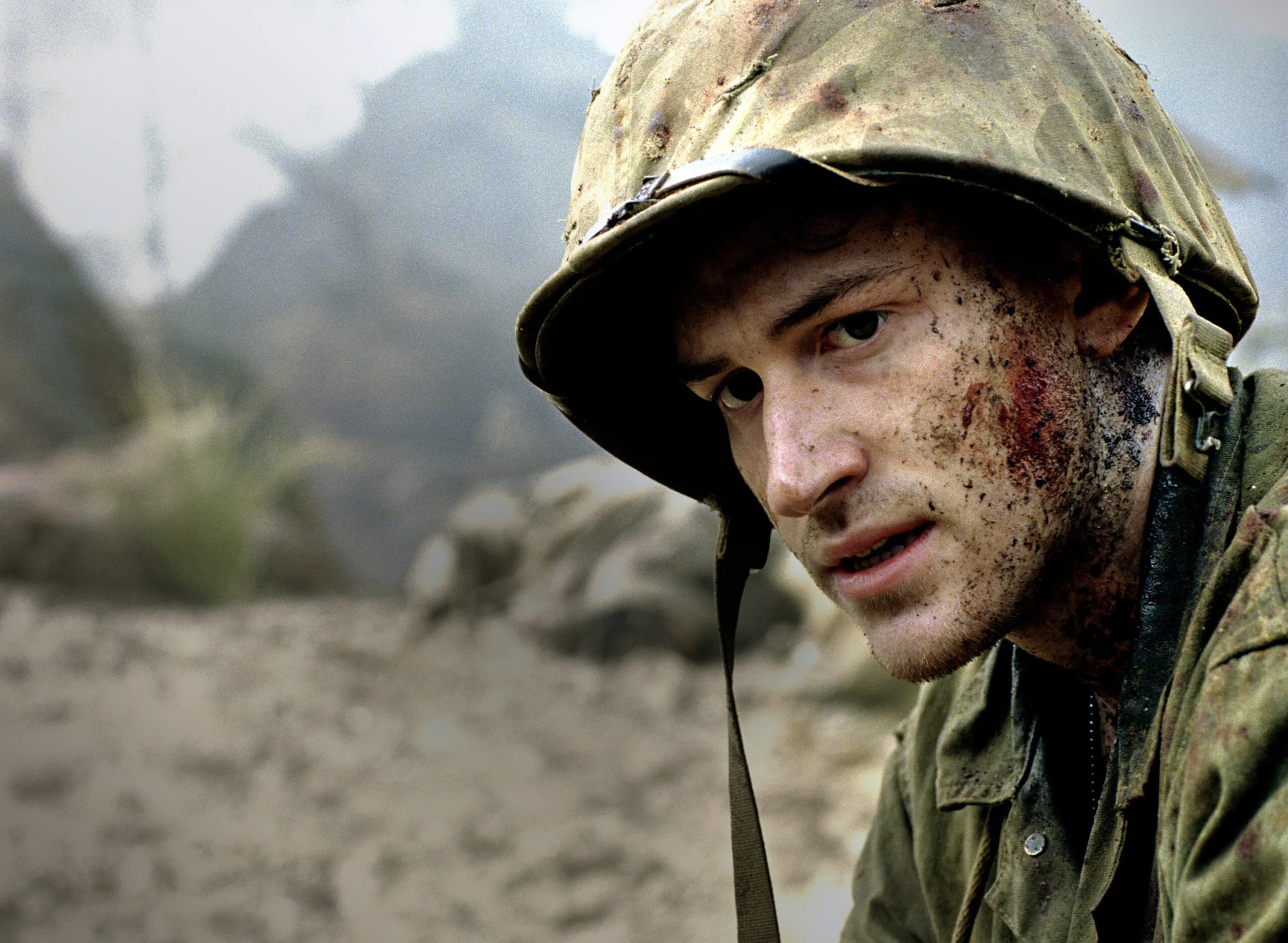 Mazzello in THE PACIFIC (Credit: HBO)